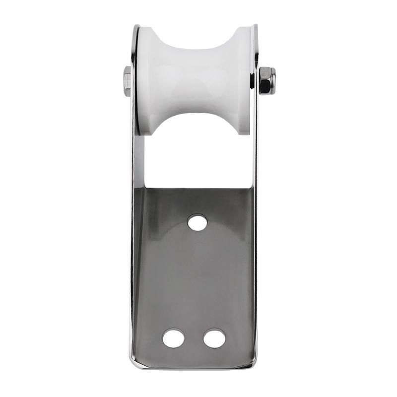 White Single Wheel Anchor Bow Roller 316 Stainless Steel Bow Roller for Marine Accessories