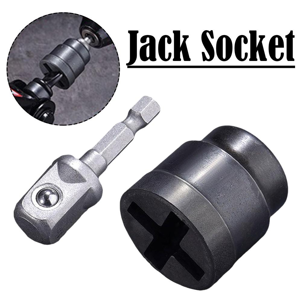 Jack Socket Professional Socket Extension For RV Travel Trailer Heavy Duty Drill Attachment Auto Repair Accessories