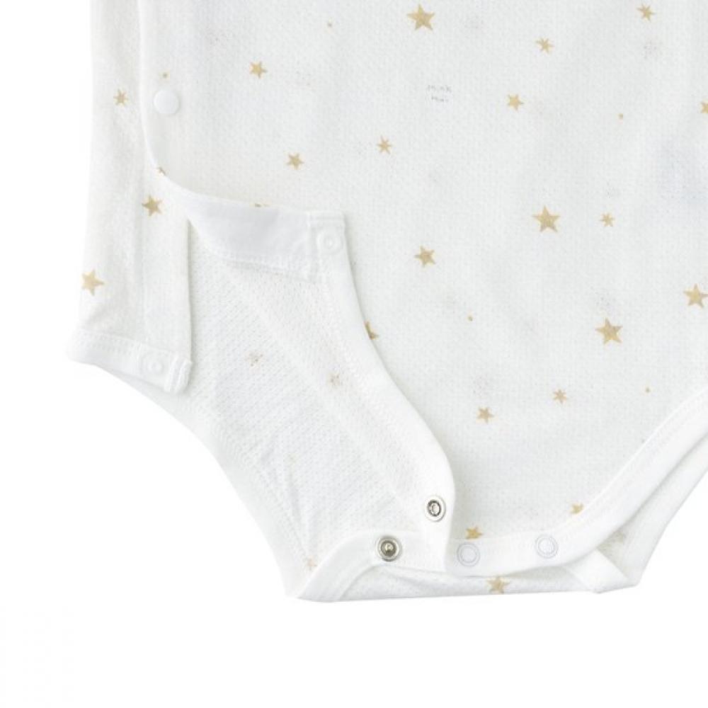 Mink Mui 26ss Baby Gift Bamboo Bodysuit   Hat Set  36370 040 16 36370 010 01 