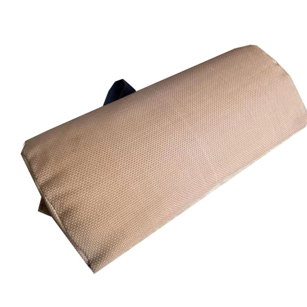 Elastic Band Beach Lounger Neck Pillow Removable Cover Sponge Filling Recliner Headrest Lightweight Ergonomic Curve