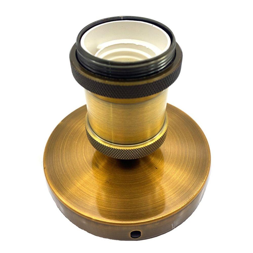 E27 Lamp Socket Aluminum Lamp Holder Retro Bulb Base  Ceiling Screw Light