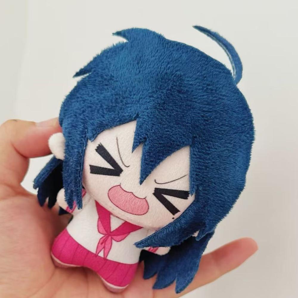 10cm Anime Lucky Izumi Konata Plushie Star Soft Cotton Plush Doll Starfish Body Doll Toys Pendants Keychain Birthday Xmas Gift