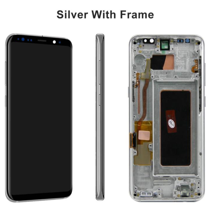 5.7" OLED With Frame For Samsung S8 G950 LCD Display with Frame Assembly