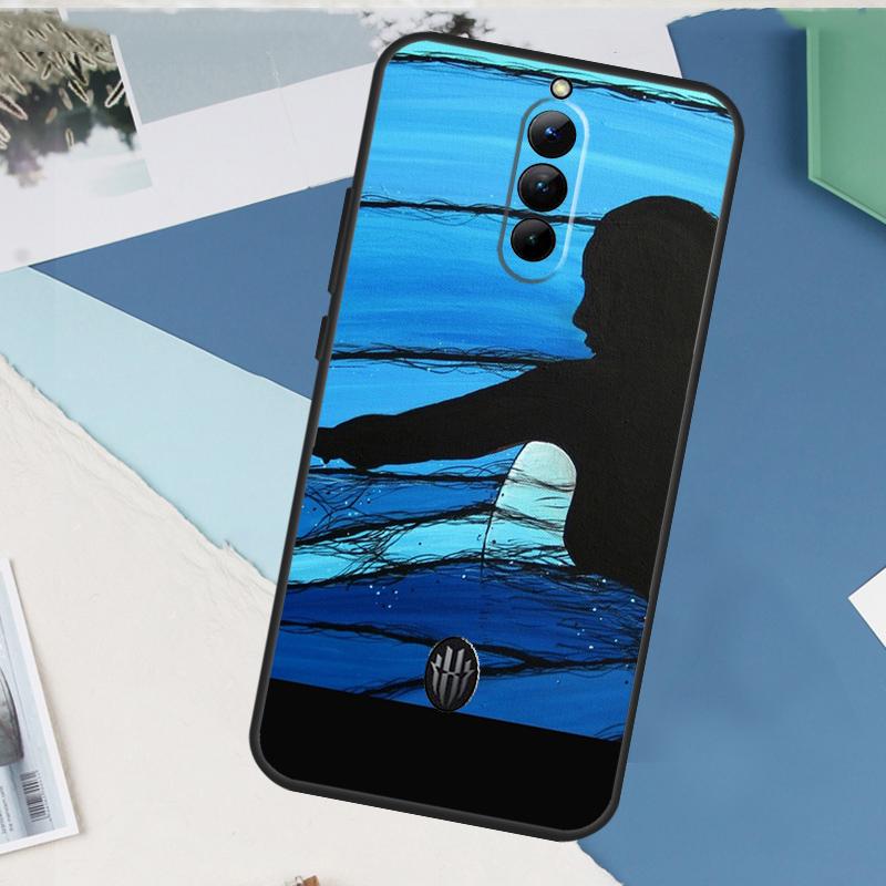 Surfing Art Surf Girl For Nubia Red Magic 10 9 8 Pro Plus 6 7 6S 7S Pro 5G 6R RedMagic 8S 9S Pro Plus Phone Case
