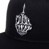 Finger Embroidery Baseball Cap Fashion Adjustable Outdoor Cotton Hat Hip-hop Snapback Caps Sports and Leisure Hats