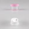 3/5/10/15/20g Cosmetic Jars 20/35pcs Black Small Plastic Makeup Pot Jar Pink Refillable Transparent Sample Bottles for Lip Blam