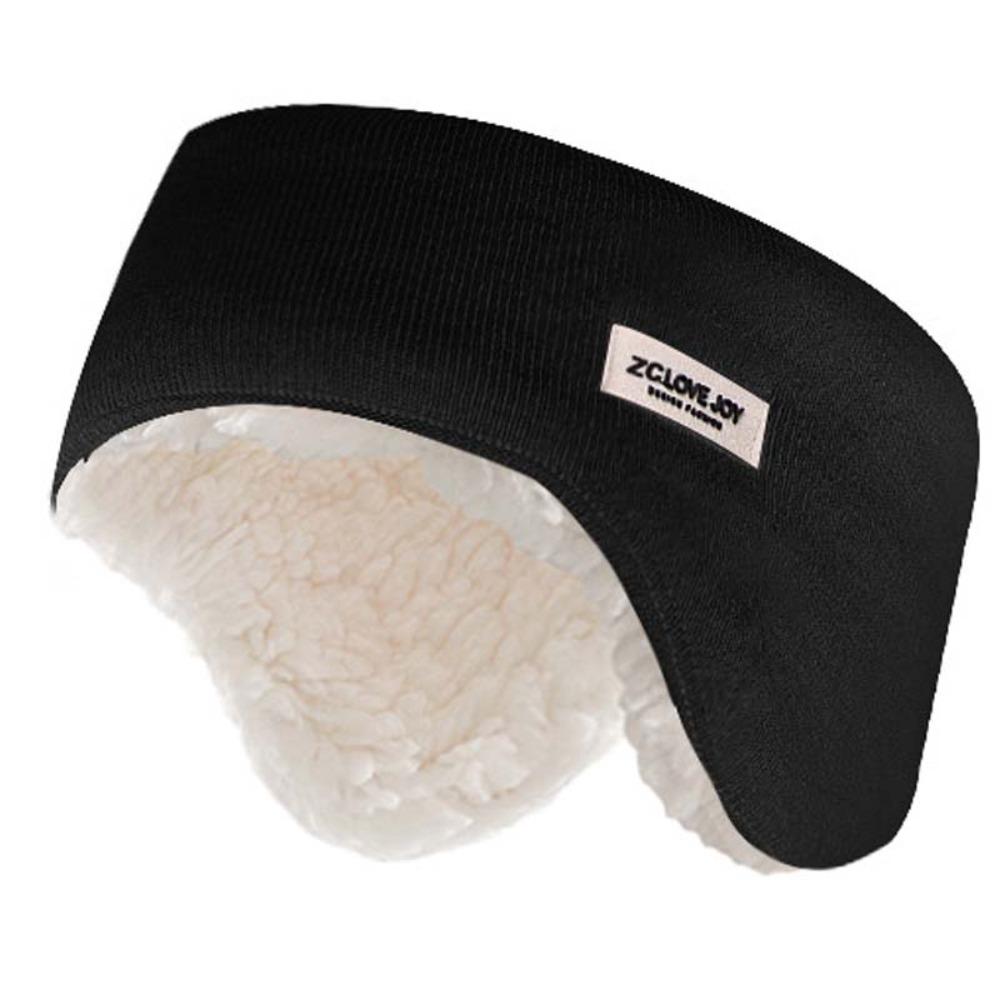 Foldable Men's Plush Ear Cover Cotton Sport Headband Fashion Winter Thickened Earmuffs  School
