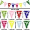 WTEMPO Cinco De Mayo/Mexican Party Banners Carnival Event Decor Día De Muertos Indoor Outdoor Cultural Activity Supplies Day of The Dead Hanging Flags