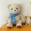 Cute Scarf Warm Bear Plush Toys Children's Sleeping Doll Girls' Bedside Teddy Bear Ornaments