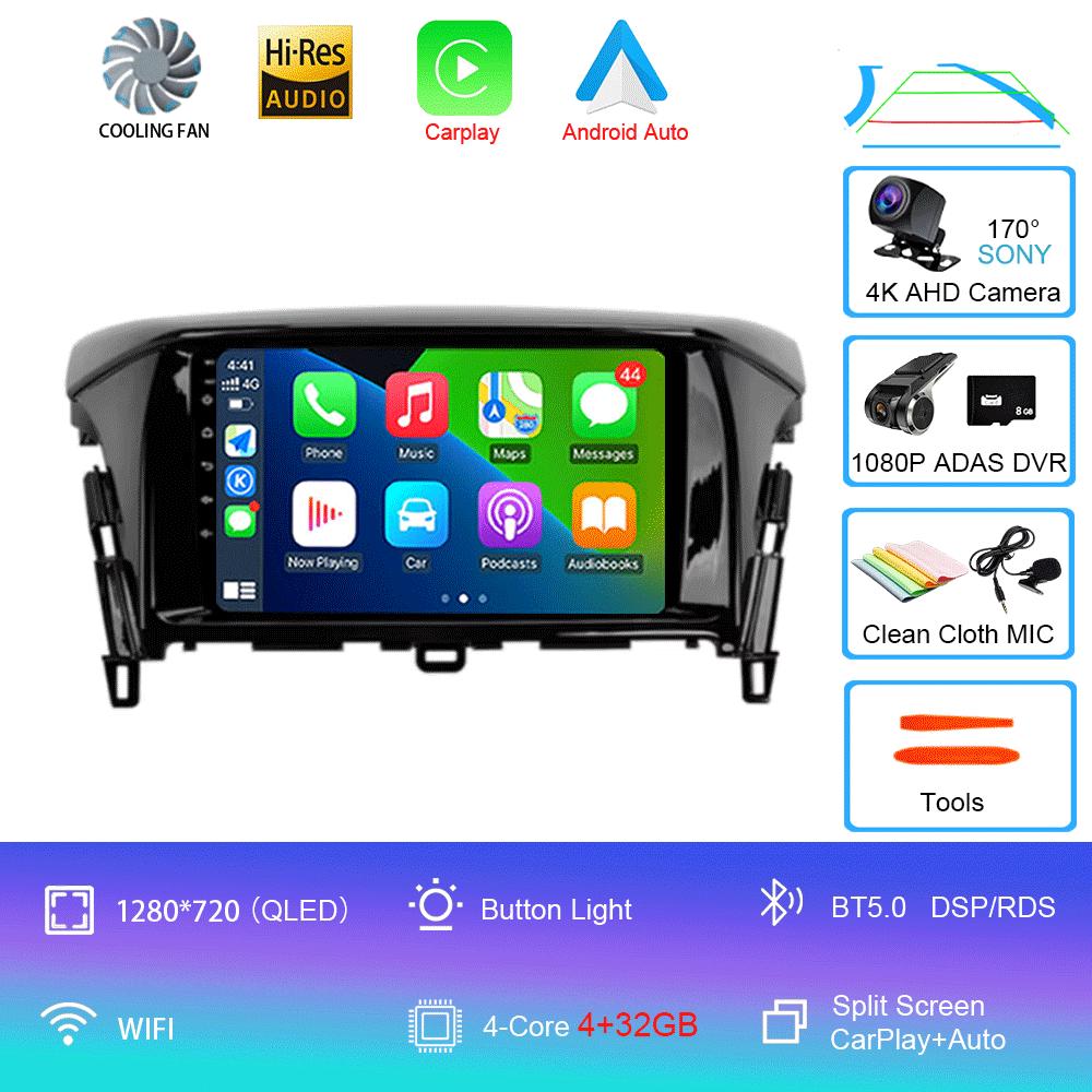 Car Radio Andorid 14 Carplay Auto For Mitsubishi Eclipse Cross 2018 2019 2020 Multimedia Video Player Navigation GPS 2din Stereo