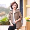 2025 Autumn Style Turn-Down Collar Jacket for Middle-Aged Women