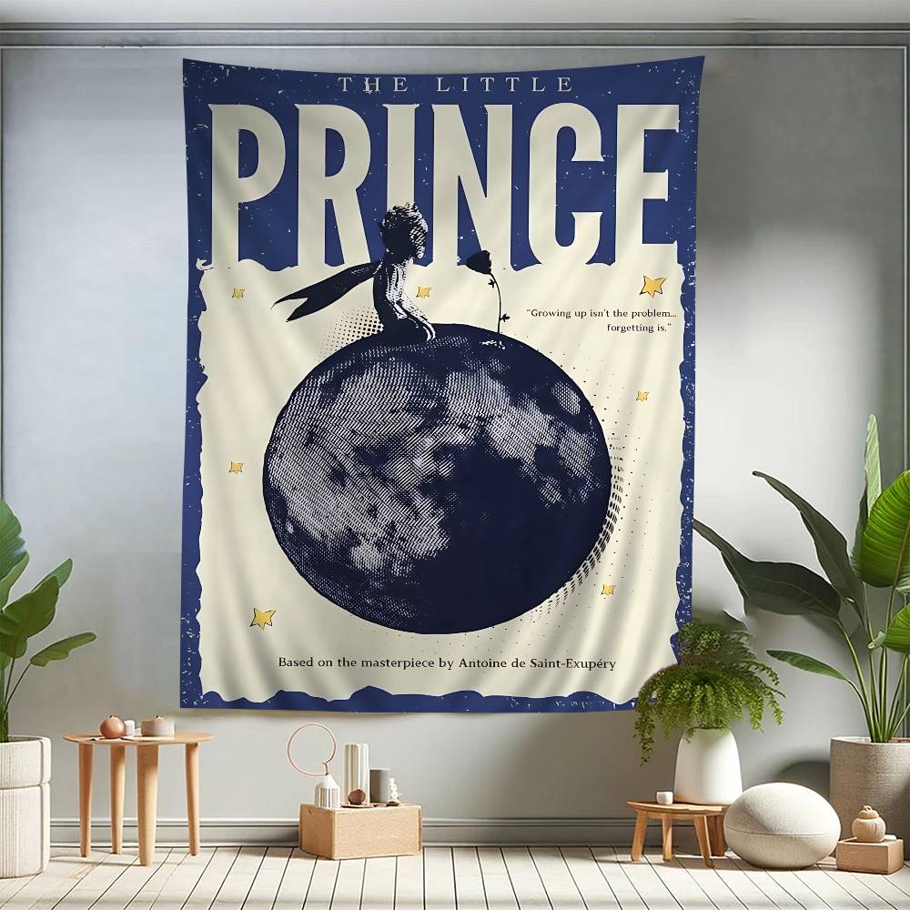 Classic Books LLittle PPrince Hanging Bohemian Tapestry Hanging Tarot Hippie Wall Rugs Dorm Home Decor