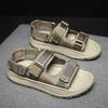 Fashion Lightweight Round Nose Men Trends Shower Slippers Shoes Cute Sandals Sneakers Sports Saoatenis Outings Comfortable Sheos