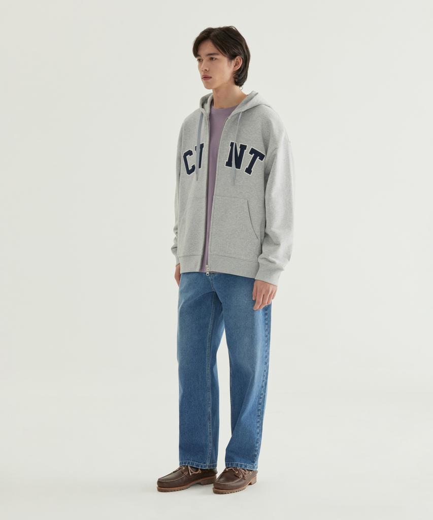 COVERNAT Cvnt Zip-Up Hoodie Dark Navy
