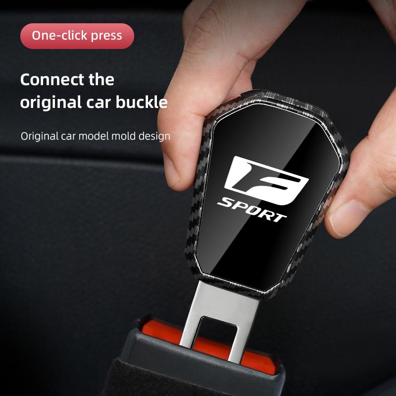 

Suitable for Lexus car seat belt zinc alloy seat belt extension suitable for F SPORT IS250 IS200 CT200h GS300 LS430 RX450h LX570