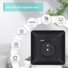 EIOMR France Standards Grounded Wall Socket 16A 250V with USB and Type-C Port Quality Curved Flame Retardant Panel Power Socket