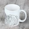 Korat - caneca de gato, caneca personalizada com impressão, presente clássico para todos da marca Art-Dog