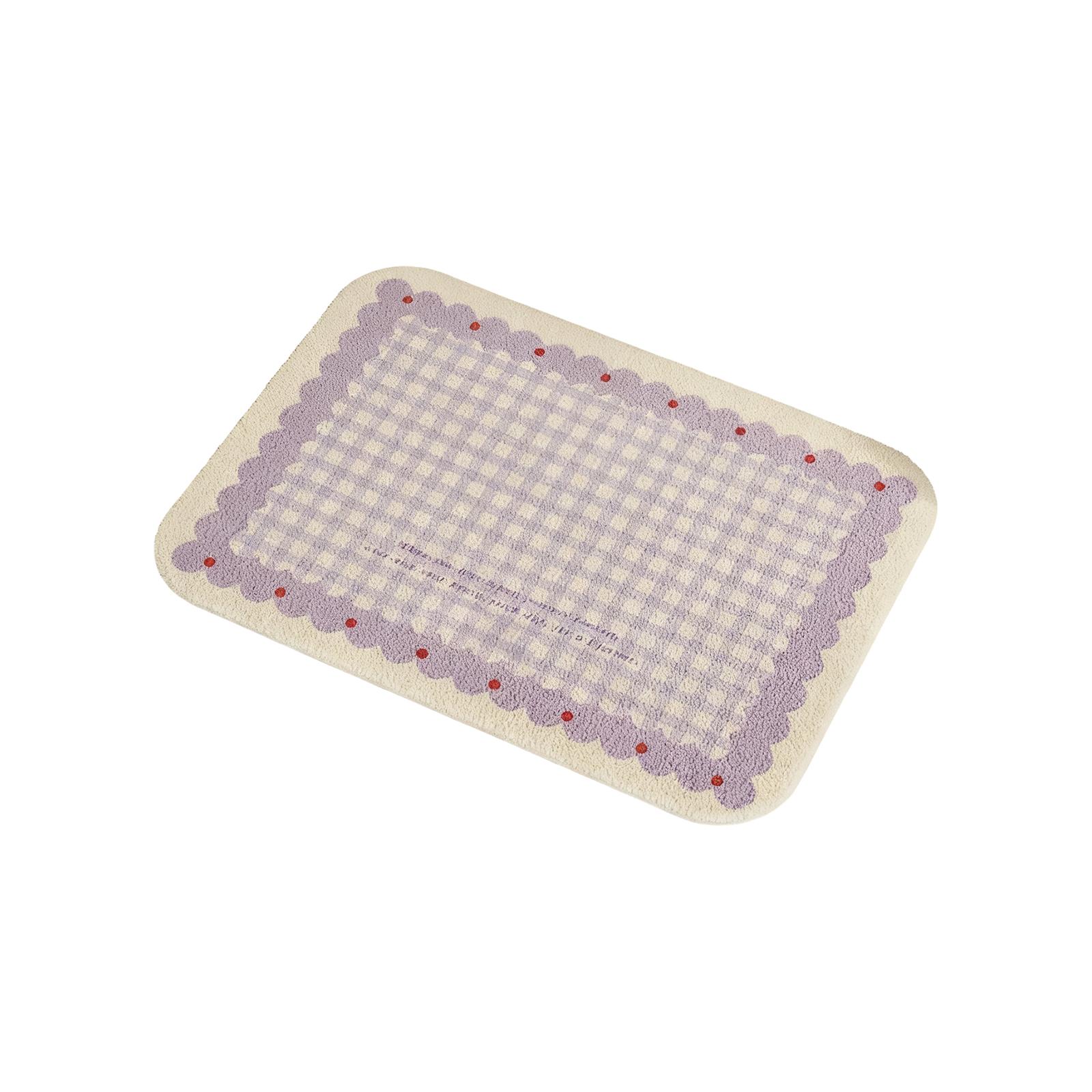 

Килимок для домашніх тварин, Килимок під миску для котів, Килимок для їжі для котів і собак, Великий розмір, ПВХ Нековзний, Водонепроникний, Харчовий продукт One Size фіолетовий