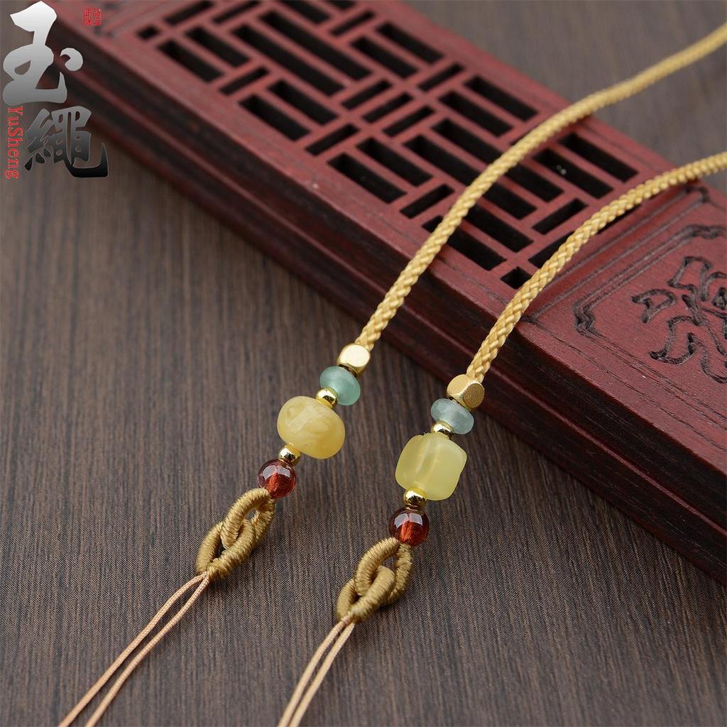 Adjustable Necklace Cord for Tianzhu Beeswax Pendant and Good Luck Bead