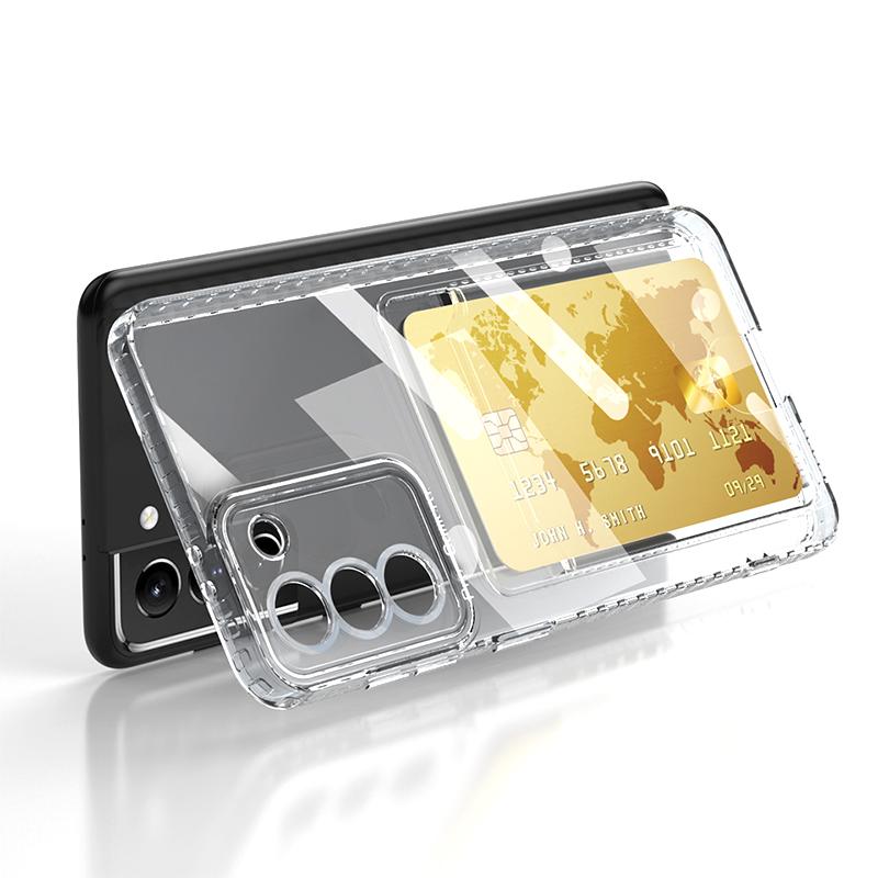 

Transparency Silicone Case For Xiaomi Mi 13T 12T 11T Pro TPU Capa For Mi 14 13 12 Pro 11 Lite 5G NE Card Slot Holder Phone Cover For Mi 12S-12X-12