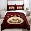 3Pcs Galatasaray Heritage Emblem Bedding Sets For All Sizes New 3D Printed Bed Cover Comforter Duvet Cover Pillowcase Bedroom Decoration