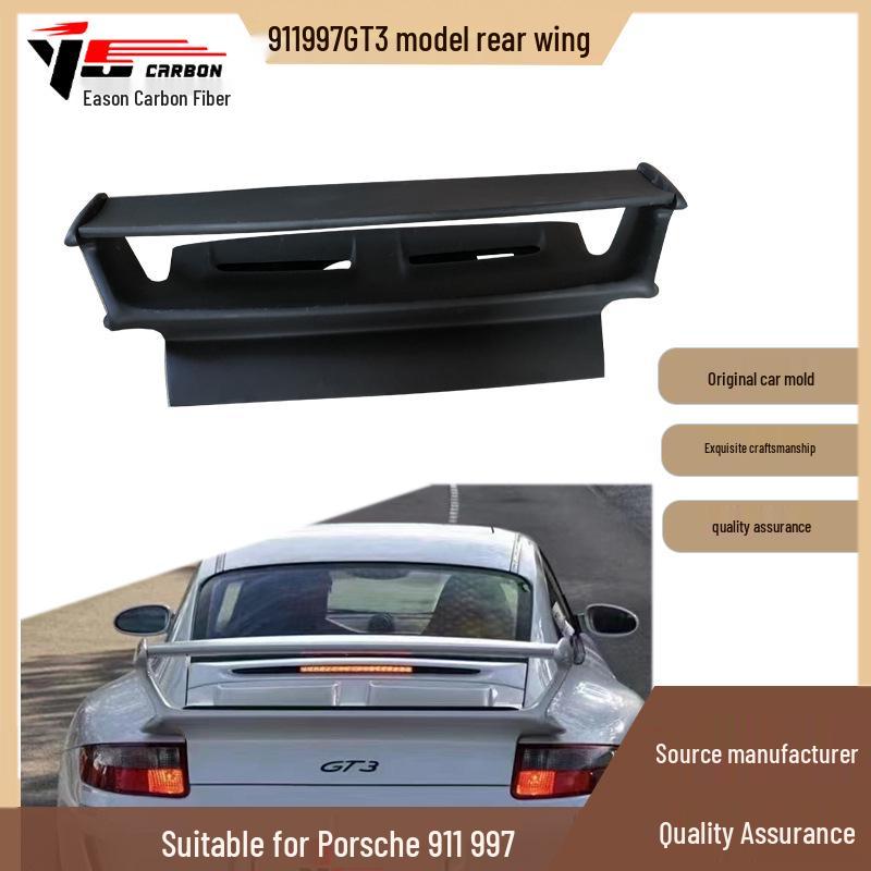 

2019-IN Porsche 911 997 GT3 Смола Задний Спойлер Крыло No