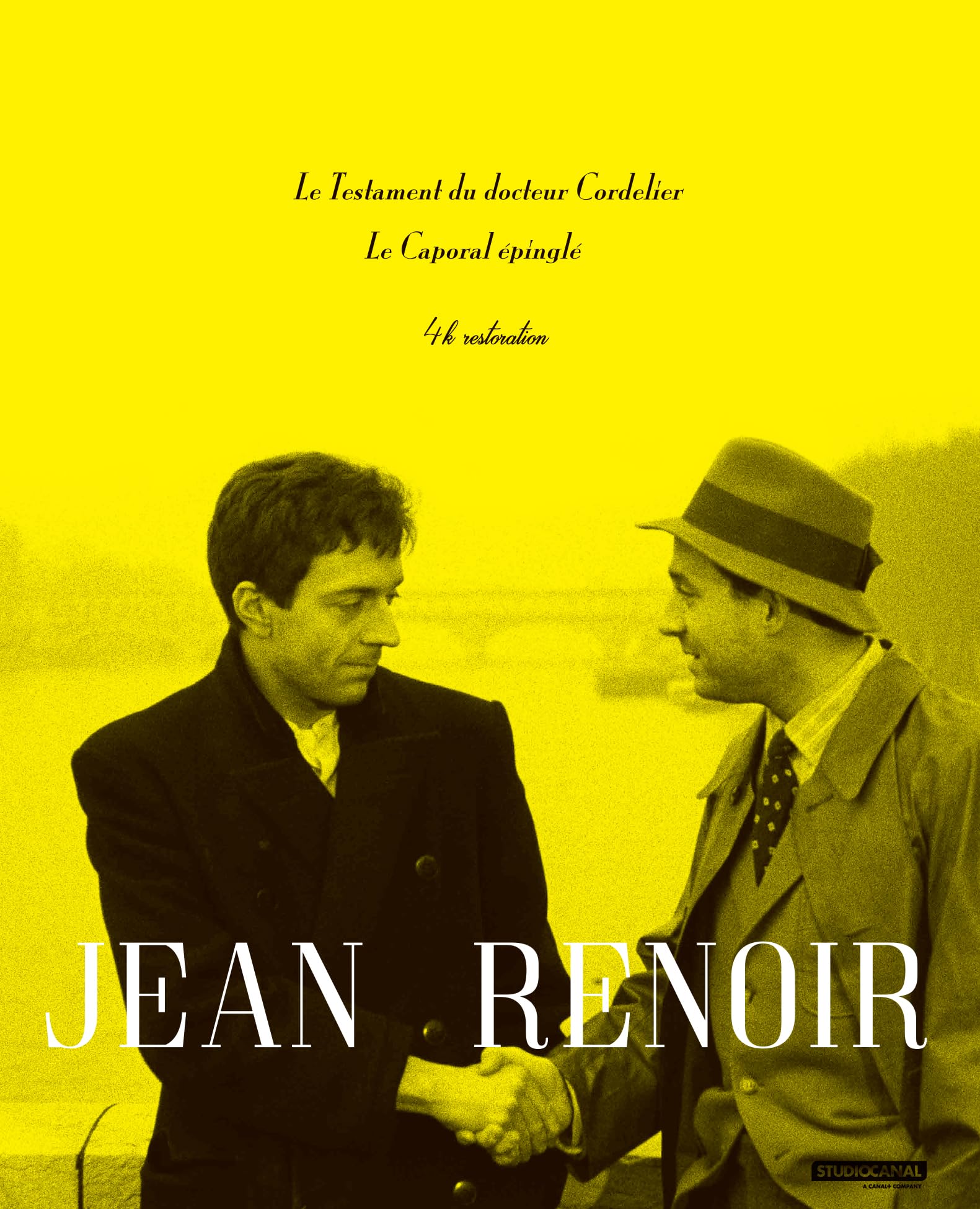 

Jean Renoir 4K restored set Testament of and Captured Blu-ray (includes The Dr. Cordelier The Corporal ) [Includes bonuses] (Limited edition)