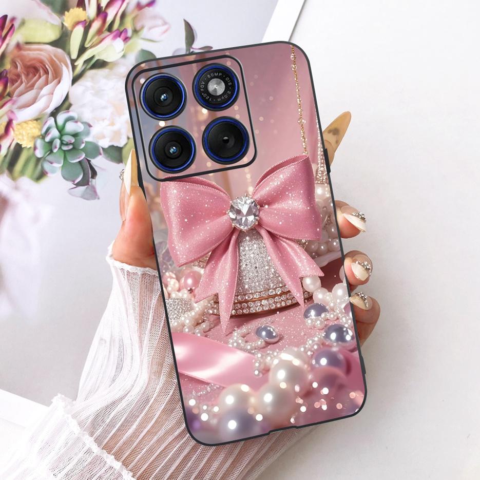 For Motorola Edge 70 Case XT2601-2 Luxury Butterfly Painted Cover Soft Silicone Case For Motorola Edge 70 Fusion Edge70 5G Shell