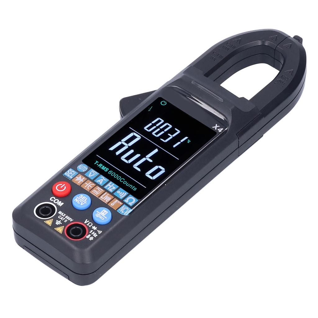 X4 AC Clamp Meter Color Screen Full Function Intelligent High Accuracy Voltage Meter for Factory