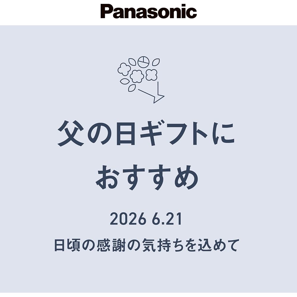 Panasonic Ramdash PRO Electric Shaver 5 Blade [Amazon.co.jp Exclusive] Can Take a Bath, Can Be Sh...