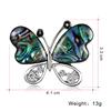 Fashion Retro Alloy Shell Brooch Creative Animal Shape Women Broochpin