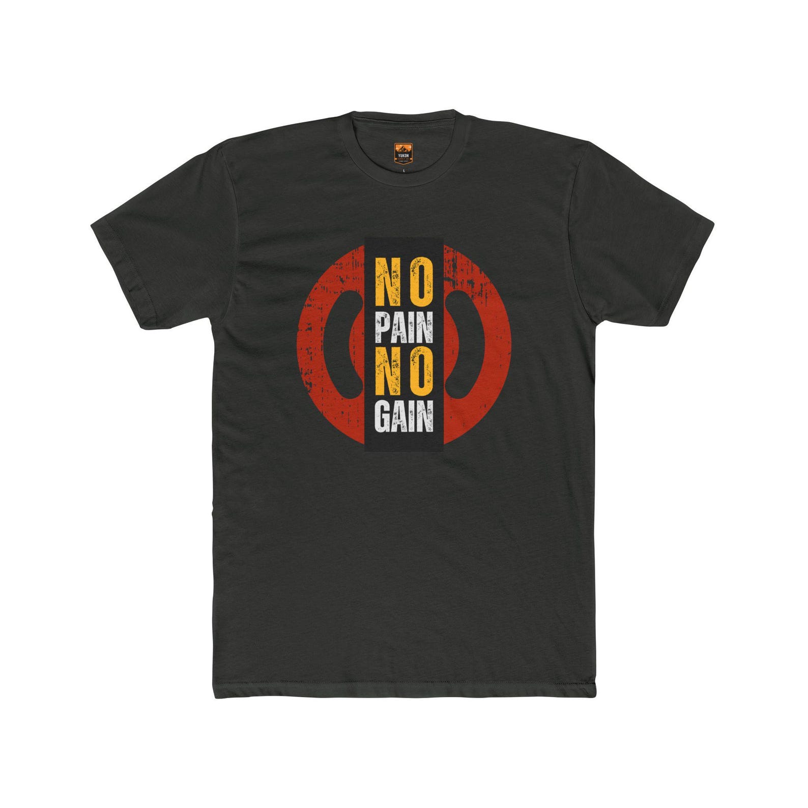 No Pain No Gain - Men s Cotton Crew Tee 3XL
