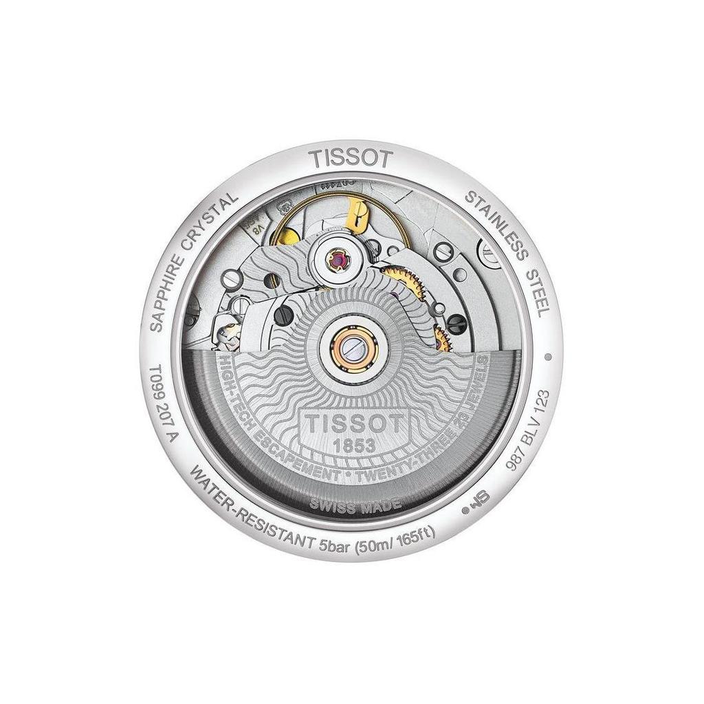 Tissot Tourelles Kollektion Automatik Mechanisches Uhrwerk Damenuhr 32mm Weißes Zifferblatt T099.207.22.037.00