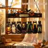 Transparent Three Dimensional Decor Halloween Acrylic Suncatcher, Stained Glass Style Pumpkin Ghost Potion Bottles Window Creative Hanging Gift Ideas