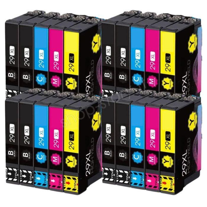 

Набір з 20 сумісних картриджів 29 XL для принтера EPSON 29 XL