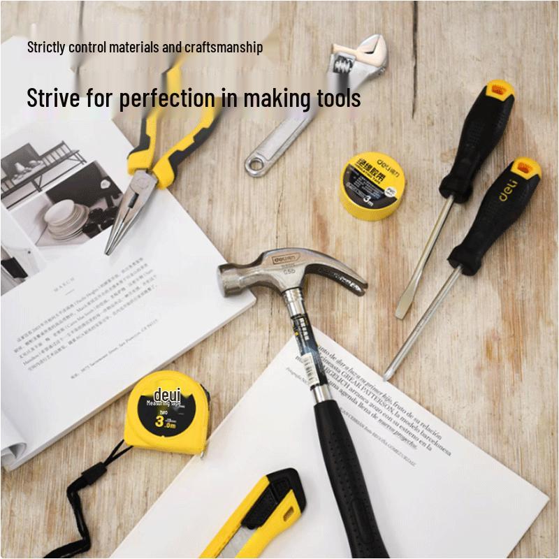 Deli 32-Piece Home Hardware Tool Kit