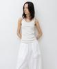 INSILENCE WOMEN W Supima Cotton U-Neck Sleeveless Ivory