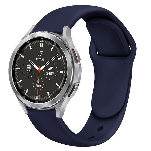 Cinturino in Silicone da 20 mm per Samsung Galaxy Watch 7 44mm 40mm/6 5 4 Classic Cinturino per Samsung Watch 5 Pro 45mm Accessori Cinturino