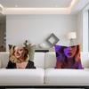 cushion cover For C-Chloe Sofa Moretz G-Grace Car Office Cafe Actor Soft And Comfortable Double-Sided Printing Pillow Cover