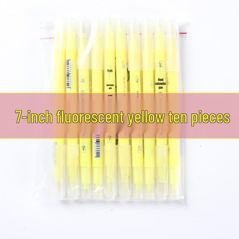 36-Color Double-Ended Soft Tip Washable Watercolor Pens for Primary Students