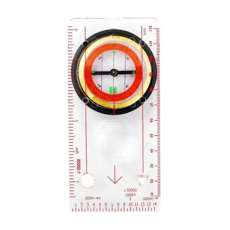 2Pcs Orienteering Navigation Backpacking Compasses Map Reading Compasses