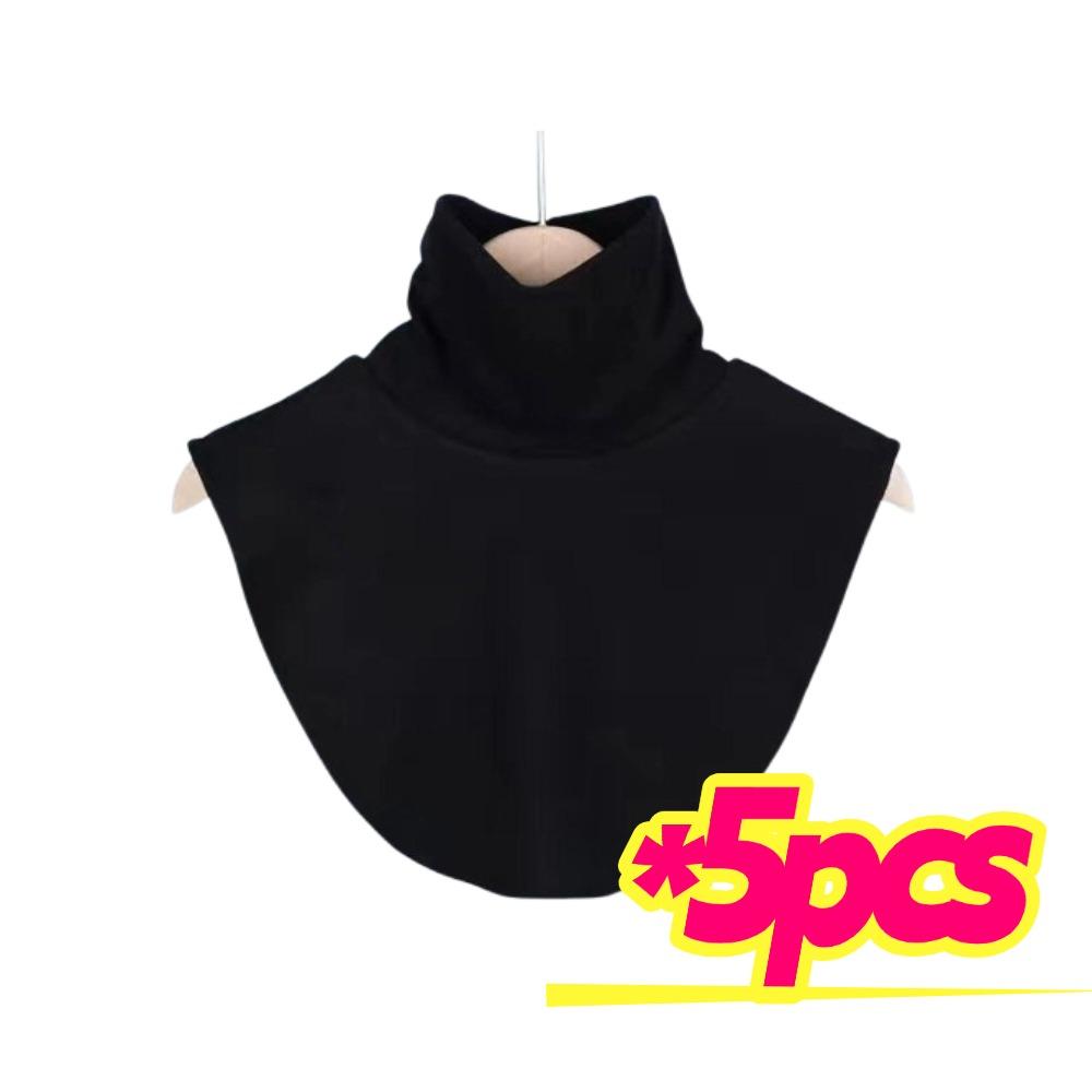 Spring Winter DIY Shirts Collar Patch T-shirts Extended Neckwear Detachable Inner Collar Quality Lapel Turtleneck Neck Warmer