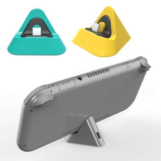 Portable Type-C Charging Stand Dock Station Triangle Charger for NS Switch Lite