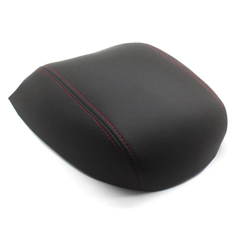 Soft Leather Armrest Cover For VW Golf 6 MK6 2010 2011 2012 2013 Car-styling Center Control Armrest Box Skin Cover Sticker Trim