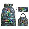 New Dandy's world game merchandise personalized printing primary and secondary school schoolbag three-piece set