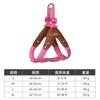 Adjustable Reflective Dog Harness With Chest Strap Night Walks Breathable Comfort Fit S M L XL