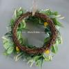 Wreath Cute Shape Handmade Home Decoration Pendant Hanging Wreath for Living Rooms Bedrooms