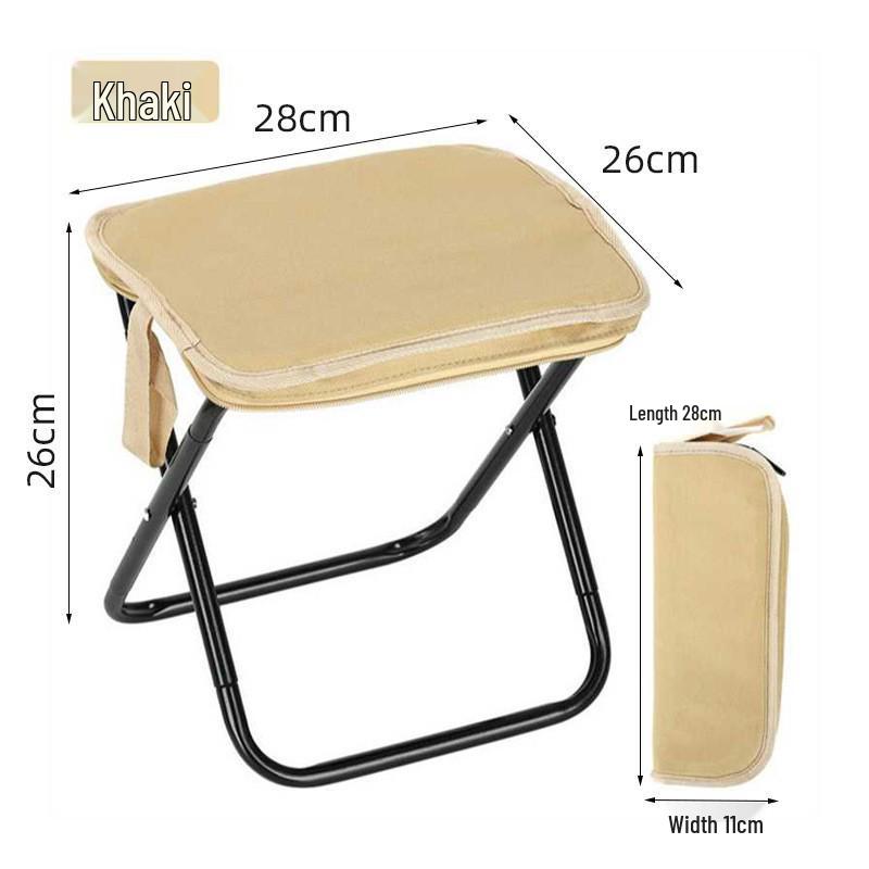 Compact Folding Outdoor Backpack Chair for Camping and Fishing