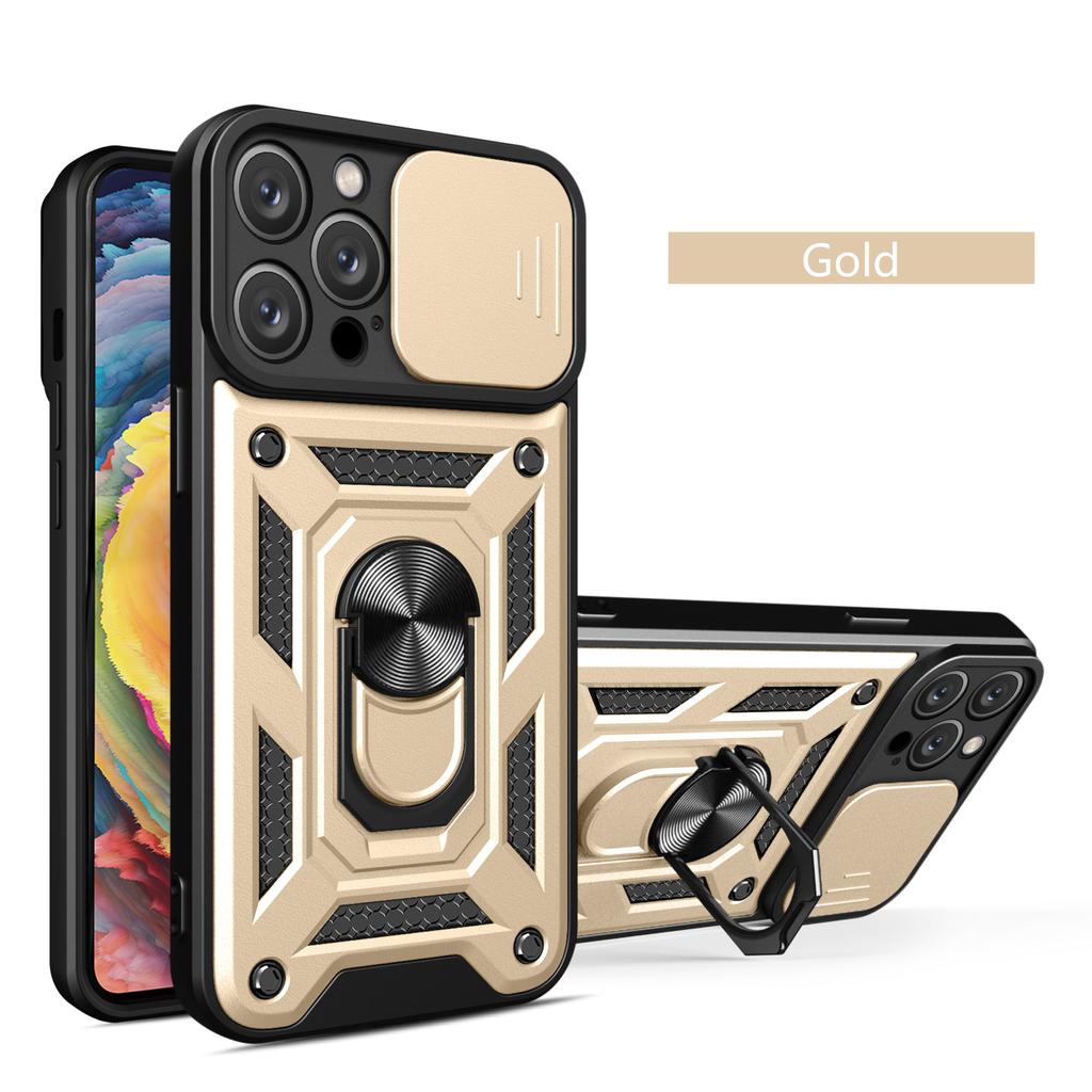 Armor Case for IPhone 15 Pro Max 14 Plus 13 12 Mini 11 X XS Max XR SE 7 8 Plus Cover Ring Magnetic Stand Holder Business Full Protection Cover