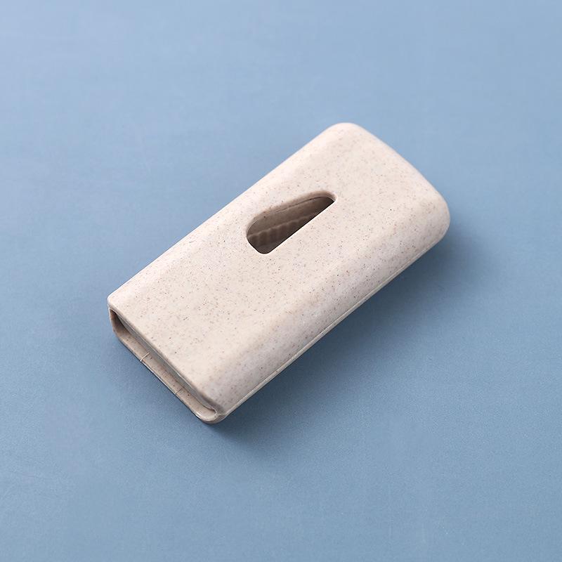 Plastic Rectangular Pill Cutter with Knife and Box Divider